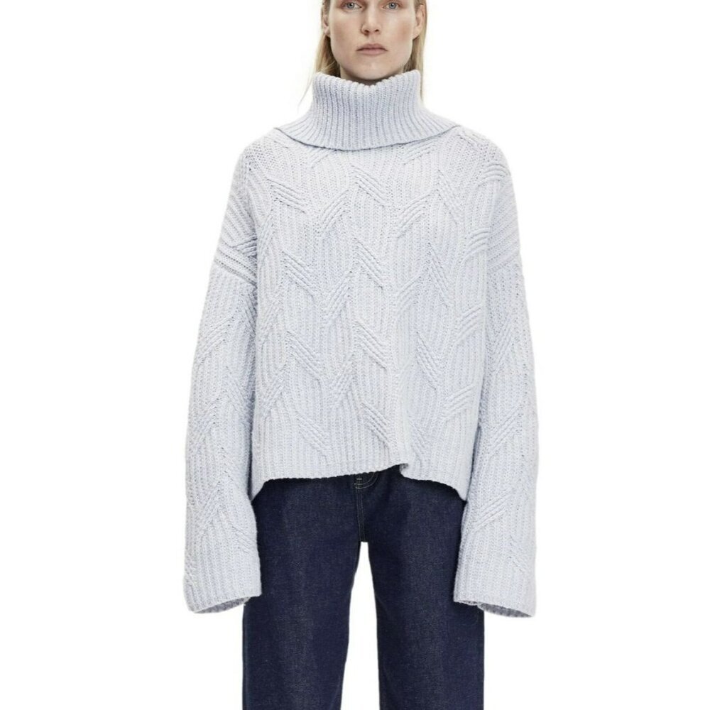 Samsoe Samsoe Chunky Turtle Neck Rib Sweater Sz XS NWT